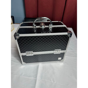 Women's Unbranded Black Pink Cosmetic Case One Size